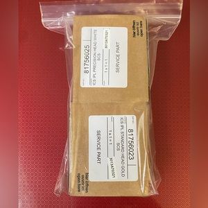 2 BRAUN IPL HEADS - 1 Standard head gold & 1 Precision head white